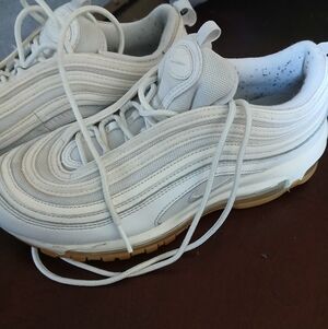 Nike Men's White Air Max 97 Sneakers